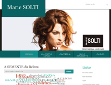 Tablet Screenshot of mariesolti.com.br